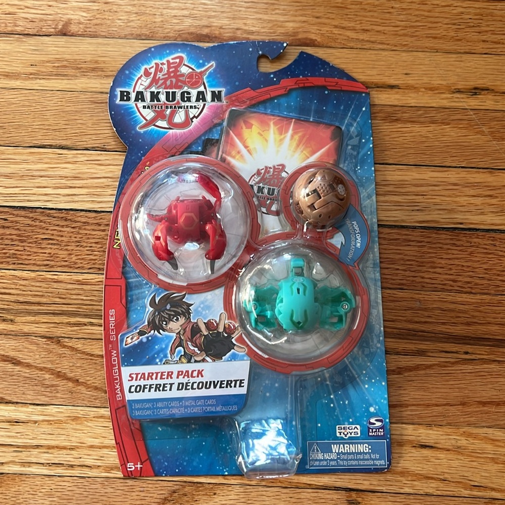 Bakugan Starter Pack Bakuglow Series / 2008 / New Sealed!